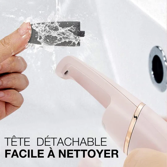 Outil de soin des pieds sans fil: Mini machine électrique de pédicure pour enlever les callosités des pieds