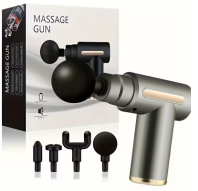 Pistolet Fascia Portable à écran tactile, Massage des tissus profonds, Mini équipement de Massage léger et à vitesse réglable, adapté au corps