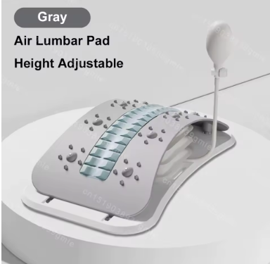 Civière de dos pour soulager les maux de dos bas, dispositif de Traction lombaire réglable, planche de colonne vertébrale ergonomique, masseur d'acupression du dos