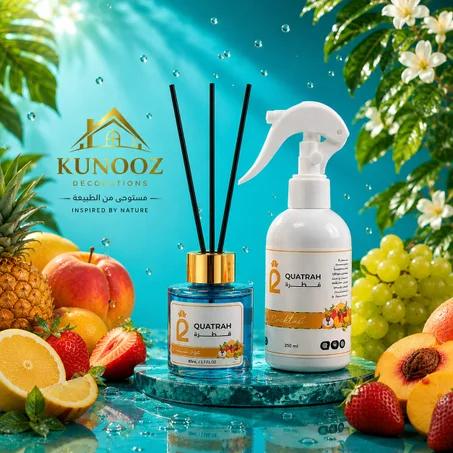 مجموعة عطور الجو بي نكهةكوكتيل الفواكه الطبيعية المنعشة
