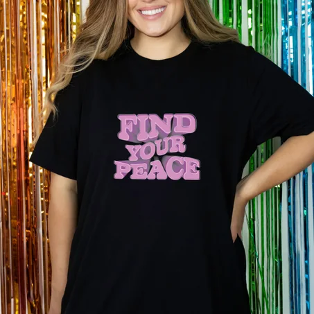 Find your peace Gift idea - Tshirt For women