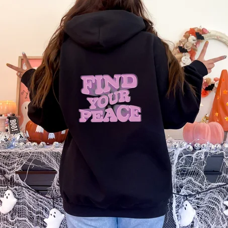 Find your peace Girl hoodie