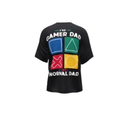 Gamer Dad Tee: Like a Normal Dad, Just More Fun!