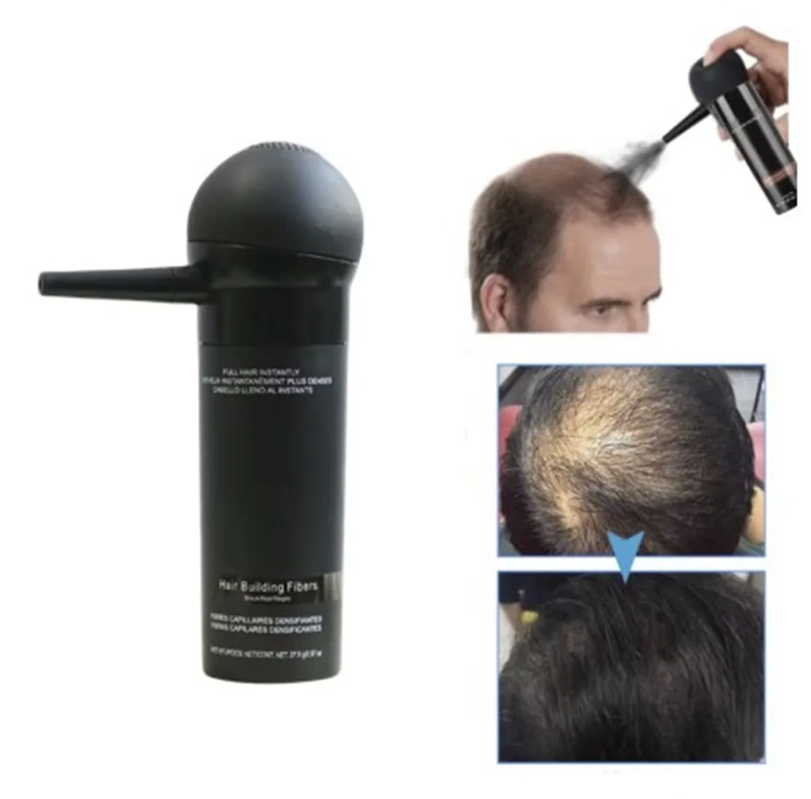 ألياف توبيك لتكثيف الشعر