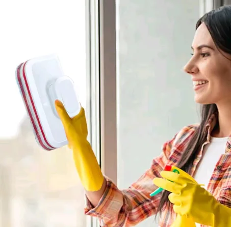 Le Lave-Vitre Magnétique Double Face