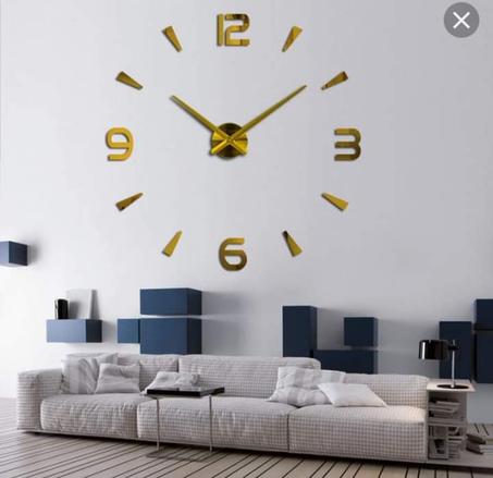 Horloge Murale Design 3D