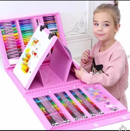 باك الرسم المتكامل للأطفال: 208 قطعة فنية