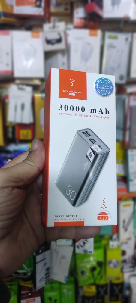 powerbank konfulen 30000mah haute qualite