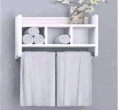 PORTE SERVIETTE 50 CM SUPPORT SALLE DE BAIN