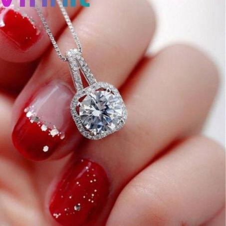 Cristal Ensemble Zircon Collier De Mariage Mariée Collier