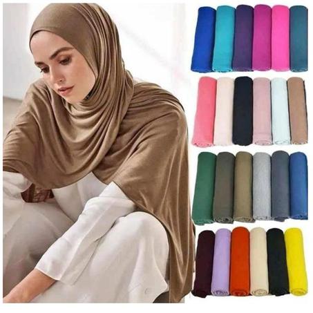 3 Pommes Lot de 5 voiles jersey / Voile hijab