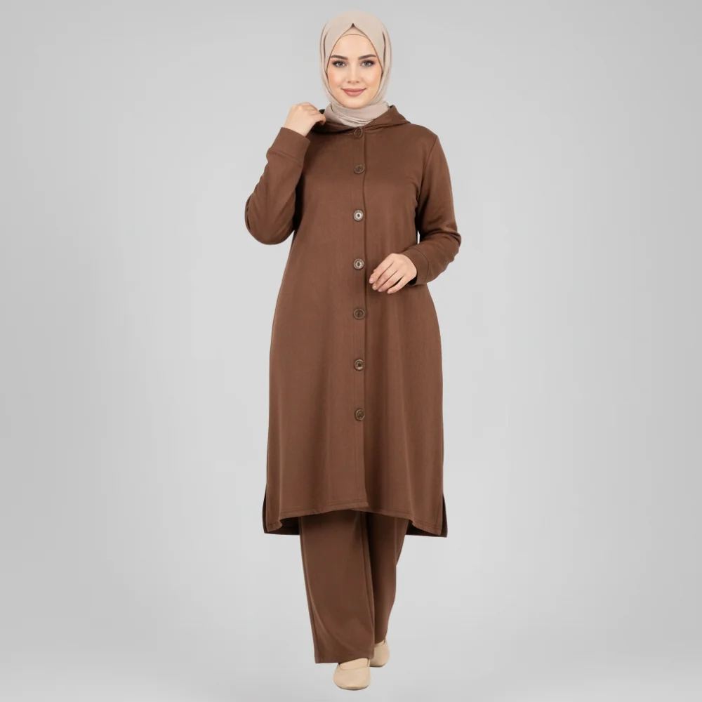 Ensemble Long Avec Pantalon