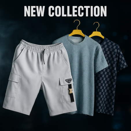 LACASA OFFRE 2 TSHIRT ZARA + SHORT PRADA