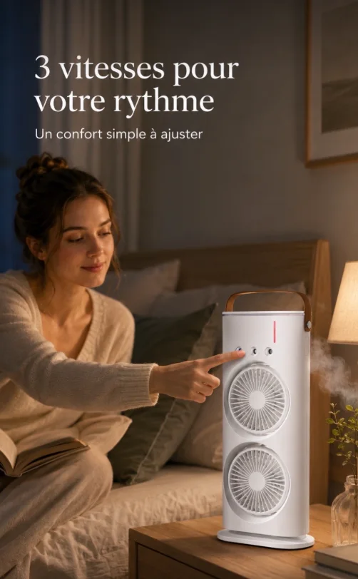Double ventilateur