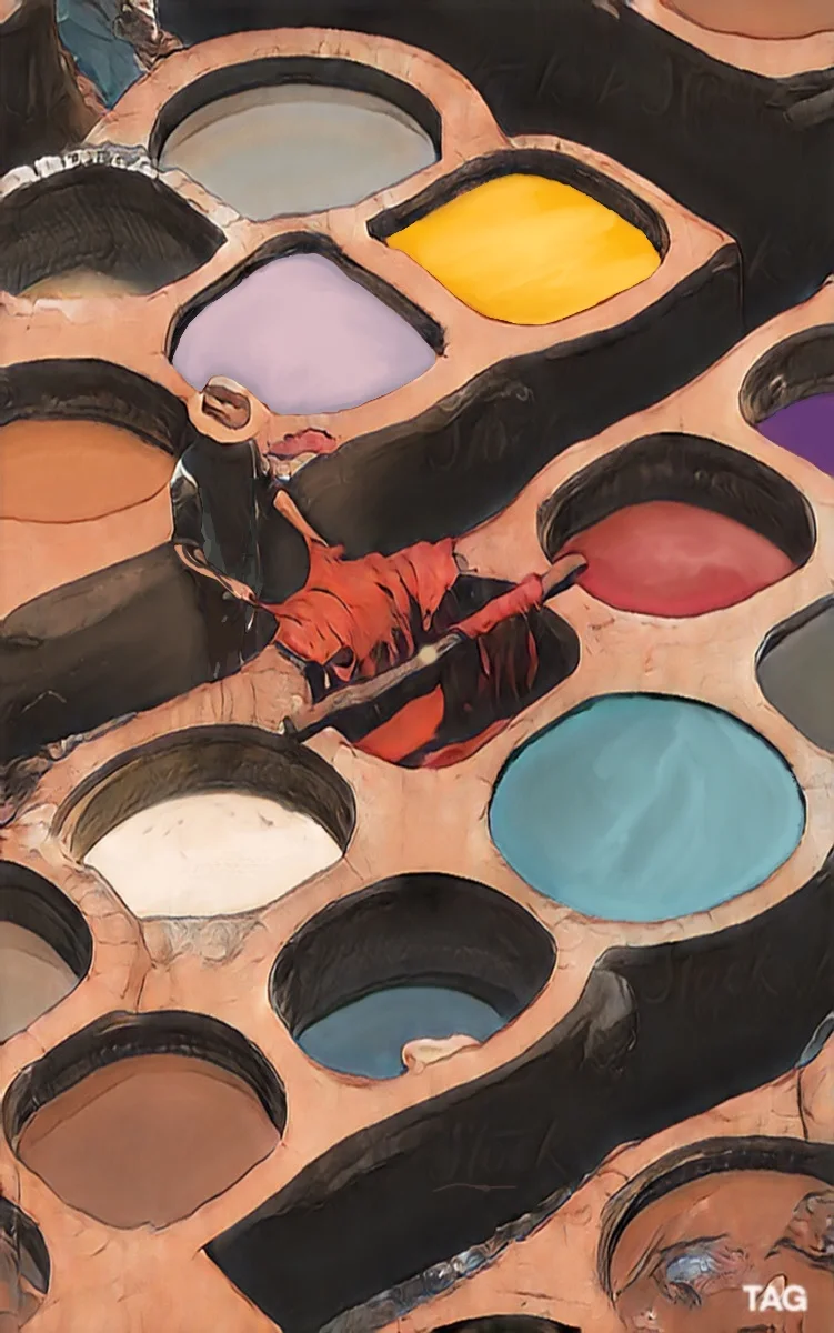 Tanneries de Fès