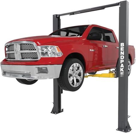 10APX - 10,000lb Capacity 2 Post Adaptable Clearfloor/Adjustable Width/Screw pads/High Rise Truck/SUV/Car/Vehicle/Auto Lift- Home/Garage/Shop/Mechanic