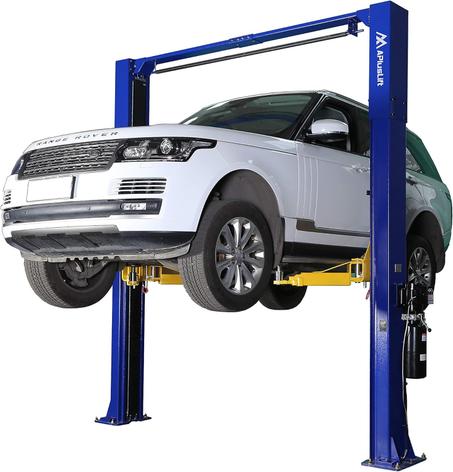 APlusLift HW-10KOH-A 10000LB Two Post Overhead Clear Floor Car Lift/Industry Leading 3 Year Warranty