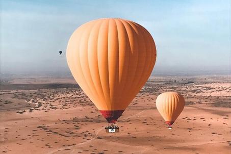 Atlas Mountains Hot Air Balloon Ride from Marrakech with Berber Breakfast