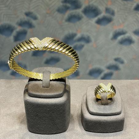 BB1017 Bracelet et Bague