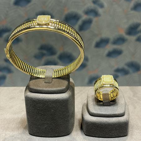 BB1014 Bracelet et Bague