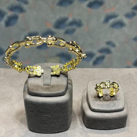 BB1024 Bracelet et Bague