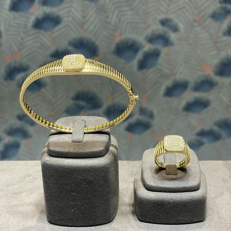 BB1012 Bracelet et Bague