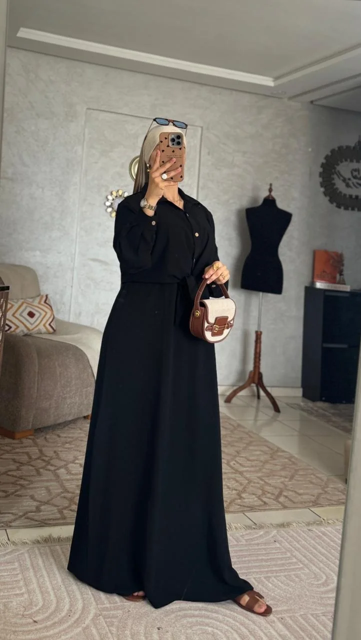 Ensemble robe chemise zara