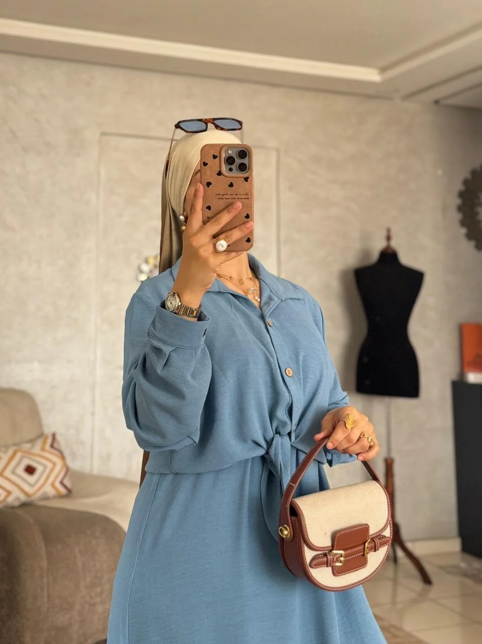 Ensemble robe chemise zara