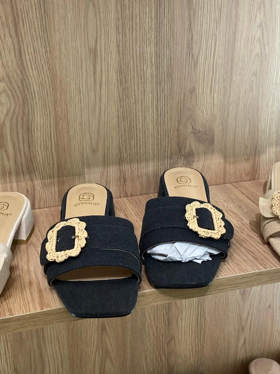 Elegant Woven Buckle Sandals