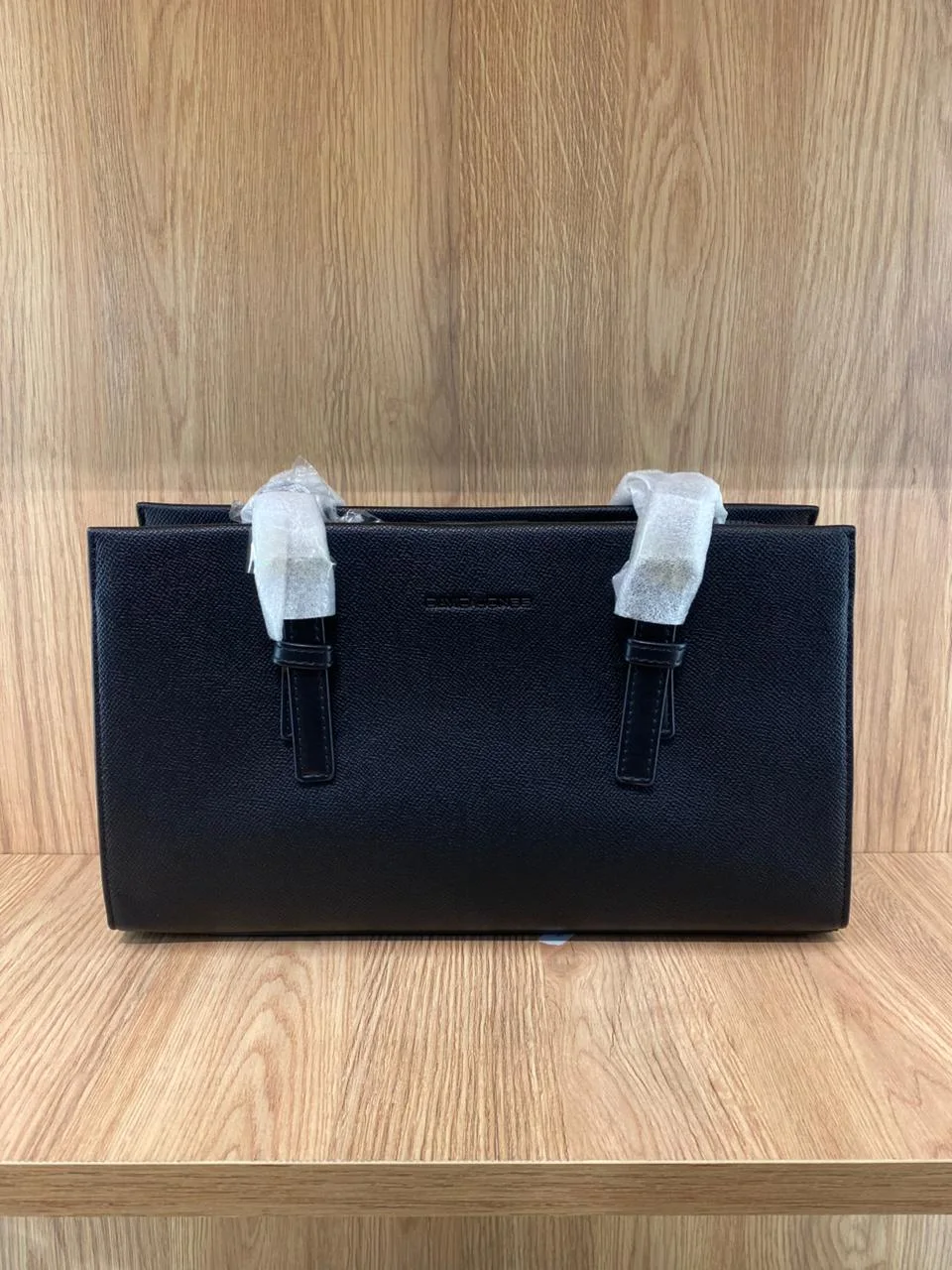 David Jones Classic Buckle Tote Bag