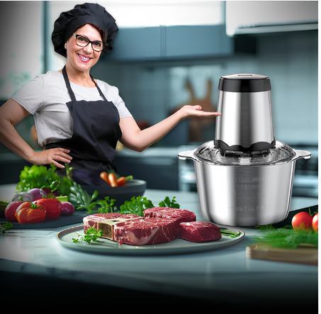 قطاعة المطبخ الكهربائية المتعددة الوظائف