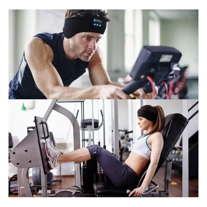 Bandeau De Sommeil/sport Sans Fil-Bluetooth Headband -Casque de sommeil Portable