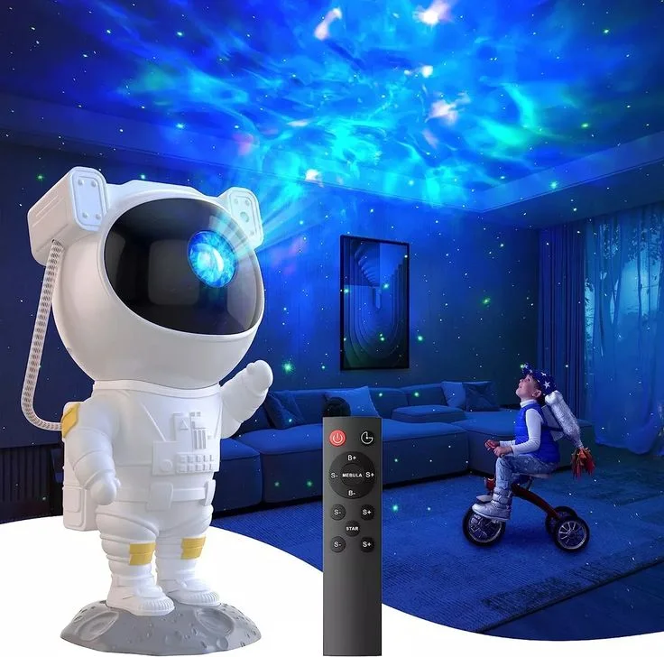 LED Astronaut Galaxy Night Light