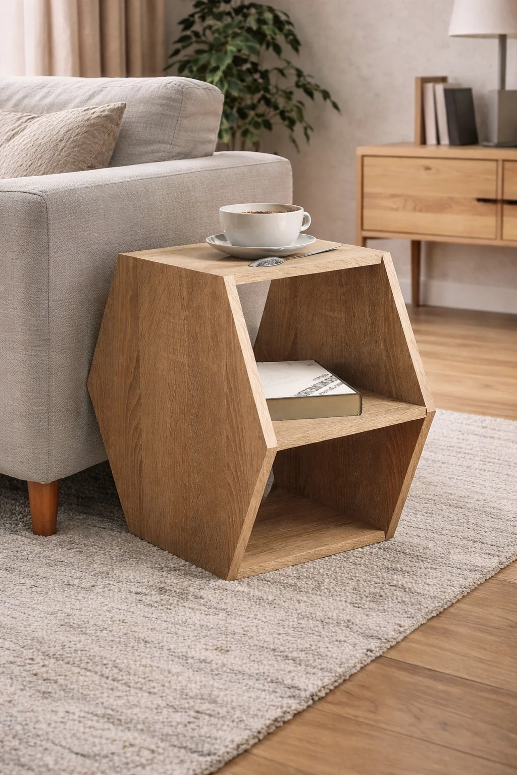 طاوله جانبيه لغرفه النوم وباحه الجلوس