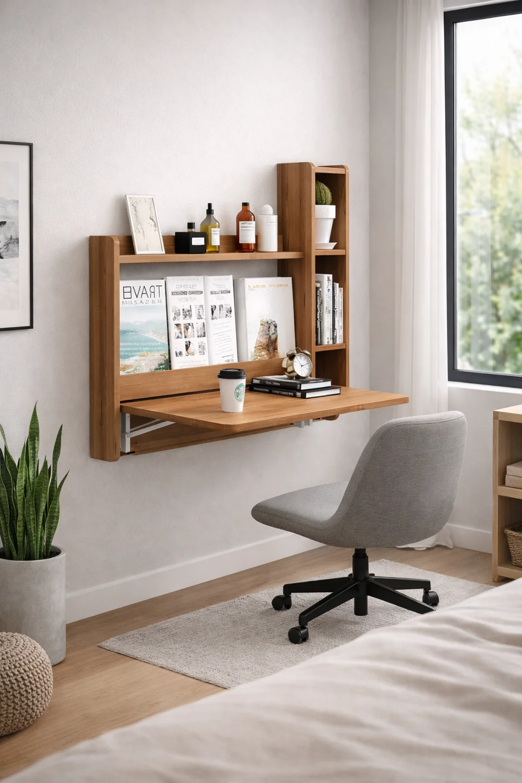 مكتب معلق متعدد الاستعمالات