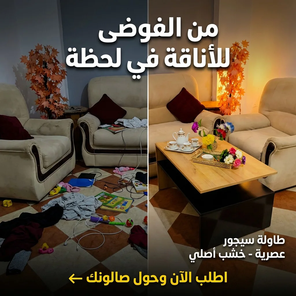 طاولة السيجور عصرية