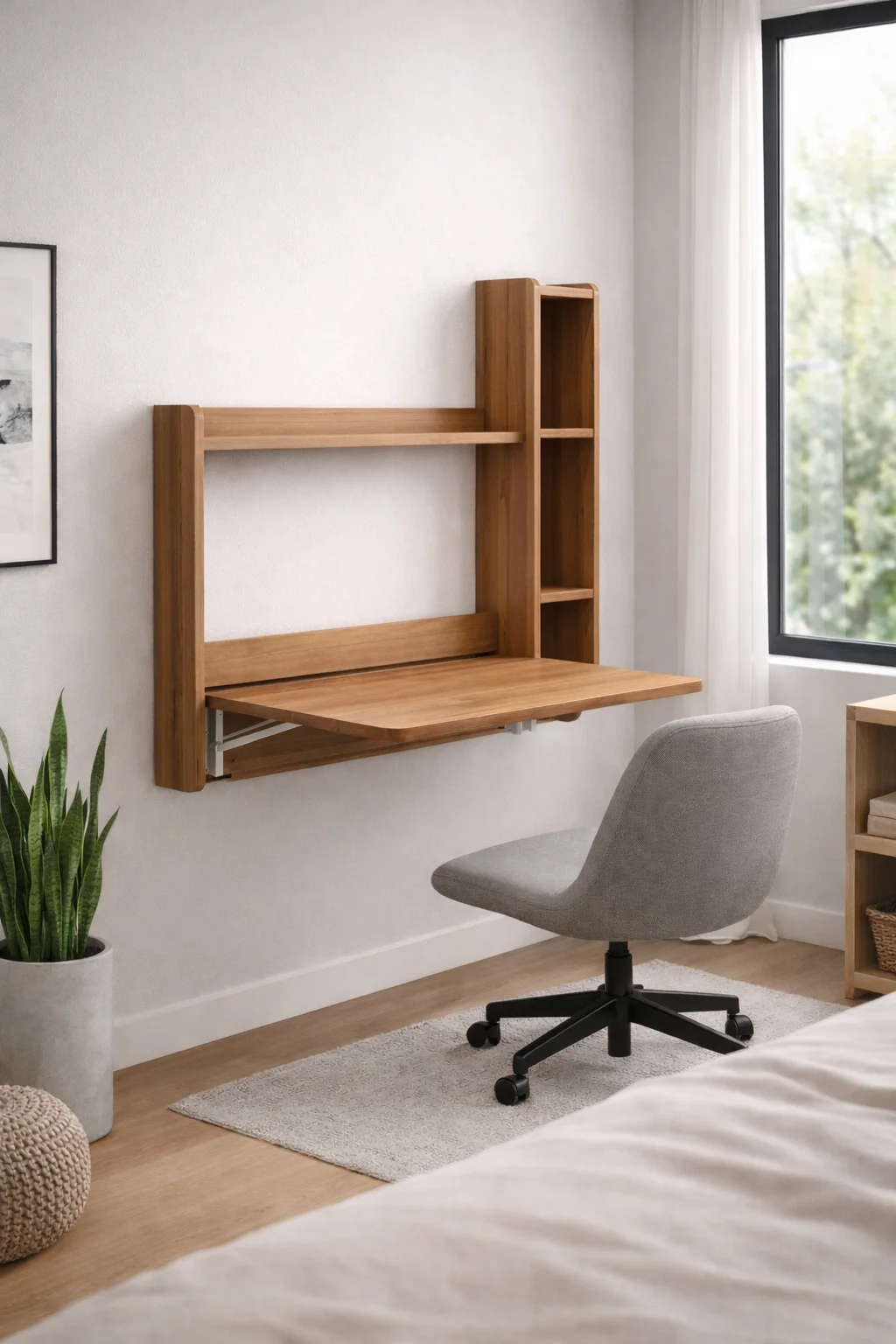 مكتب معلق متعدد الاستعمالات