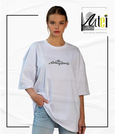 T-shirt " Rolling Stones " Over Size ref 0090