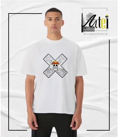 T-shirt "One piece " Over Size ref 0008