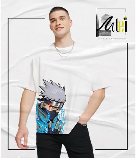 T-shirt " Naruto " Over Size ref 0032