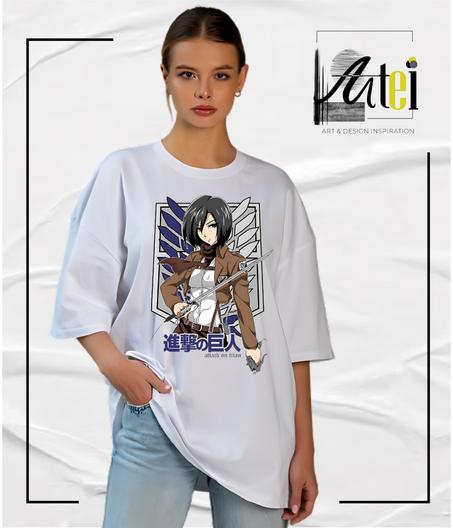 T-shirt  "Attack on titan " Over Size ref 0062