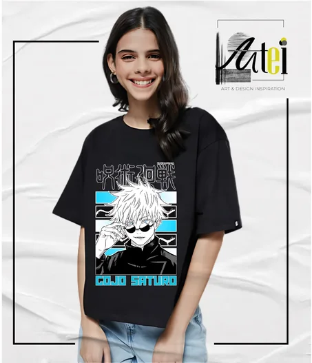 T-shirt " Jujutsu Kaisen" Over Size ref 0054