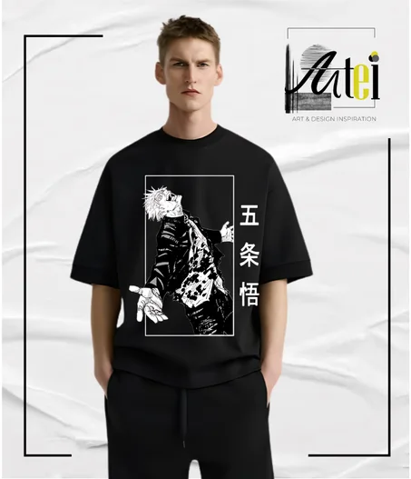 T-shirt " Jujutsu Kaisen" Over Size ref 0055