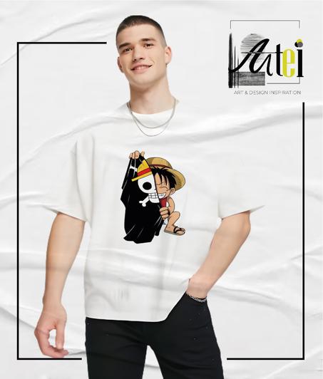 T-shirt " One piece " Over Size ref 0005