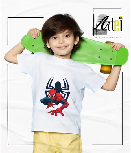 T-shirt enfant " spider man " ref 0093