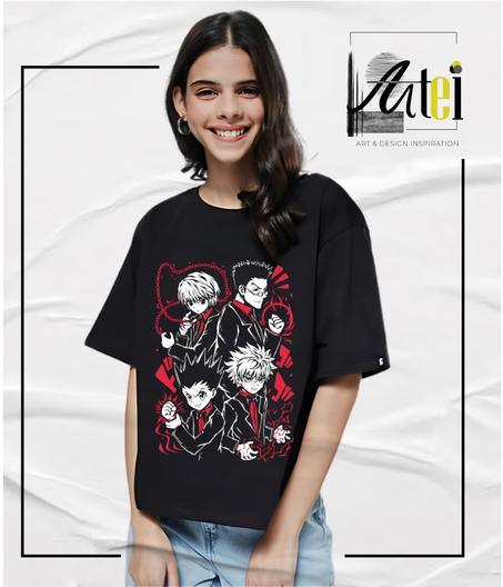 T-shirt " Hunter X Hunter" Over Size ref 0059