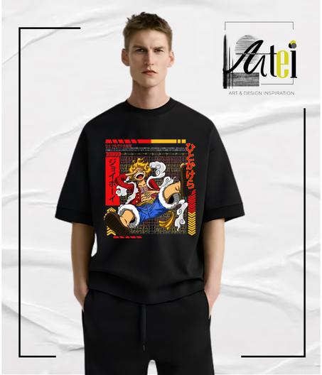 T-shirt " One piece " Over Size ref 0096