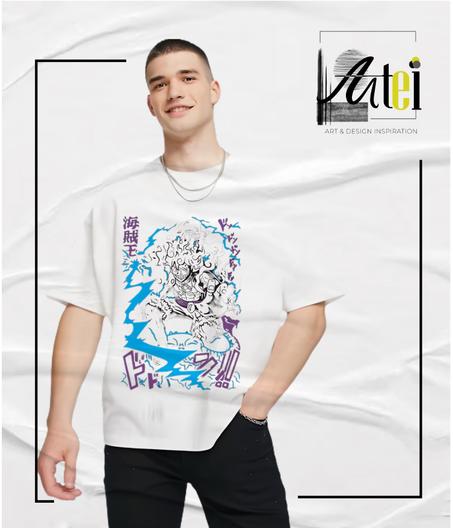 T-shirt " One piece " Over Size ref 0040