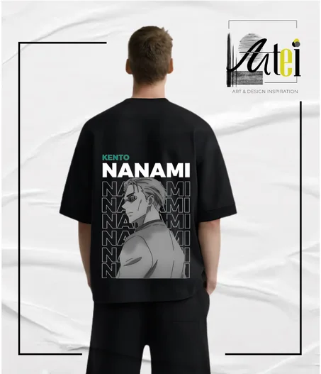 T-shirt " jujutsu kaisen " Over Size ref 0048