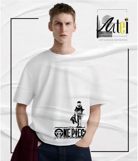 T-shirt " One piece " Over Size ref 0053